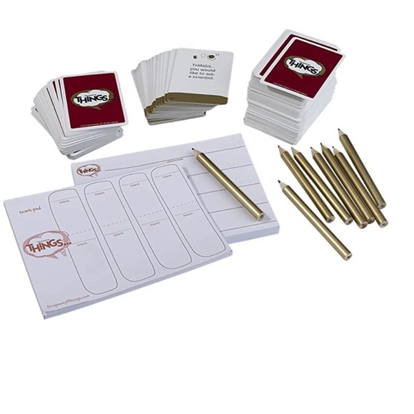 THE GAME OF THINGS “HUMOR IN A BOX” IN A WOODEN BOX 2ND EDITION FOR 4 OR MORE - Picture 4 of 5